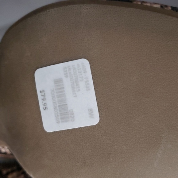 Lane Bryant Wide Calf Snakeskin like Booties size 8W NWT - Picture 7 of 11